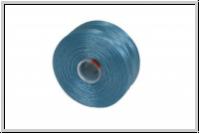 S-Lon, Size D, Beading Thread, F�delgarn, turquoise blue, 1 Spule